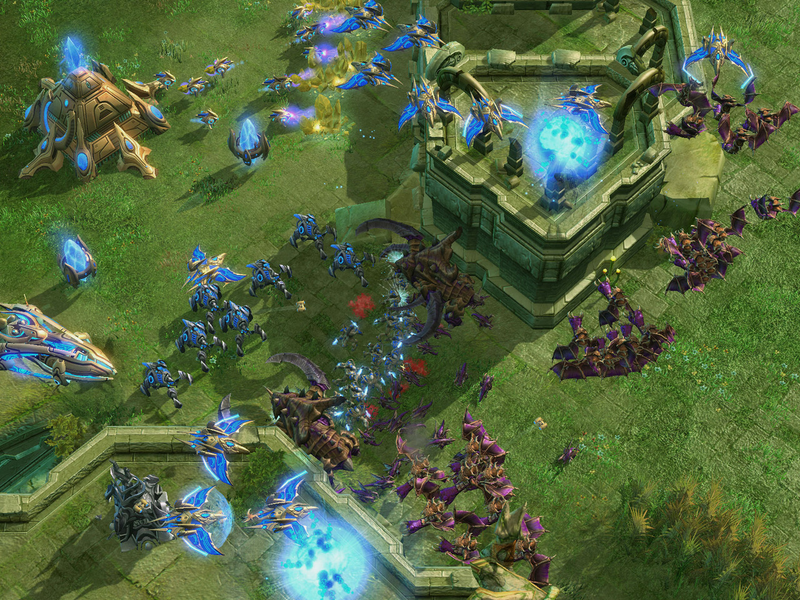 Illustration for article titled Starcraft 2 Screens